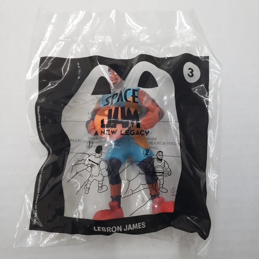 2021 McDonald's Toy #3 Space Jam A New Legacy LeBron James